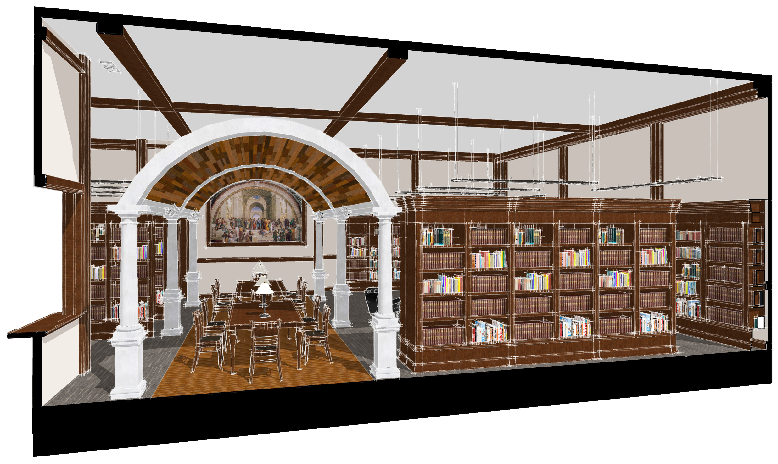 court librabry interior
